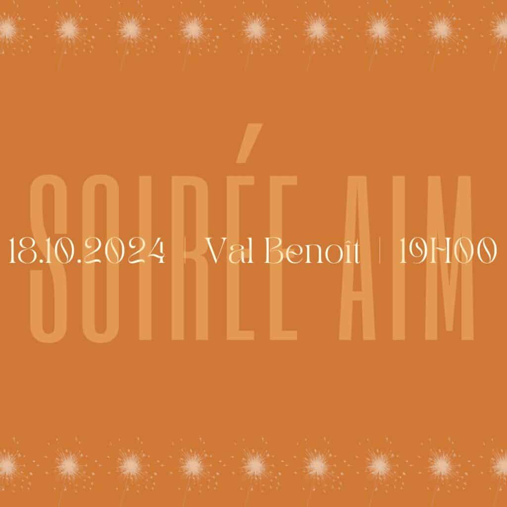Save the date - Soirée AIM 2024